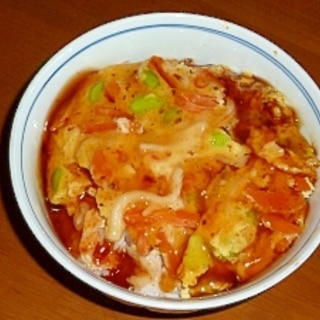 カニ玉丼